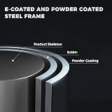 Grand Patio Yellow Outdoor Round Side Table - Lightweight & Adjustable view 5