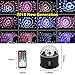Fihome Disco Party Lights Bluetooth Speaker,2018 Newest Sound Activated Rotating Projection Effects Usb Magic Led Stage Light Strobe Ball with Remote Control for Home KTV DJ Birthday Dancing Wedding