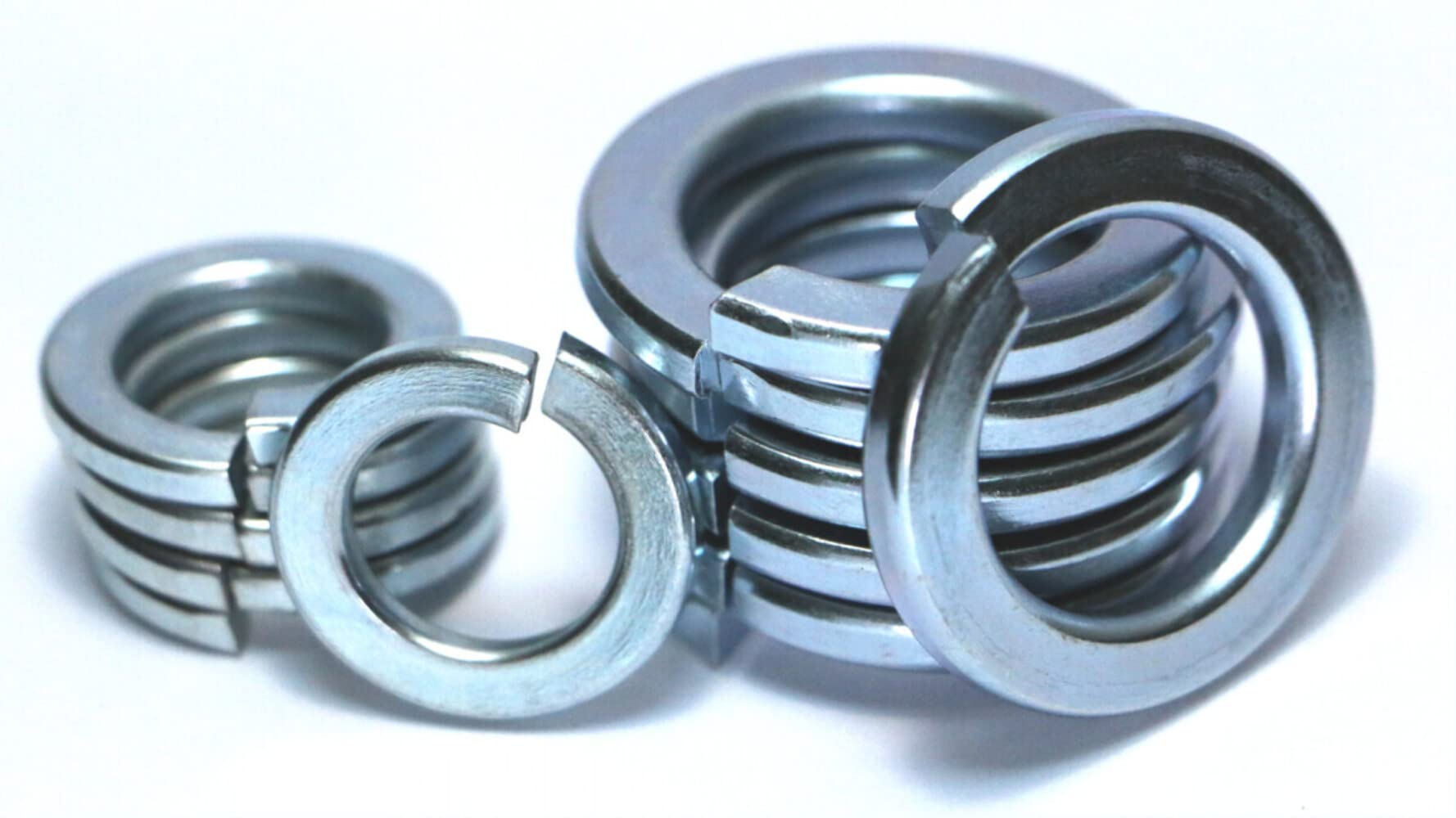 Spring Washers (10 PCS) DIN 127 Stainless Steel A2 Split Lock M2 M3 M4 M5 M6 M7 M8 M10 M12 M14 M16 M18 M20 M22
