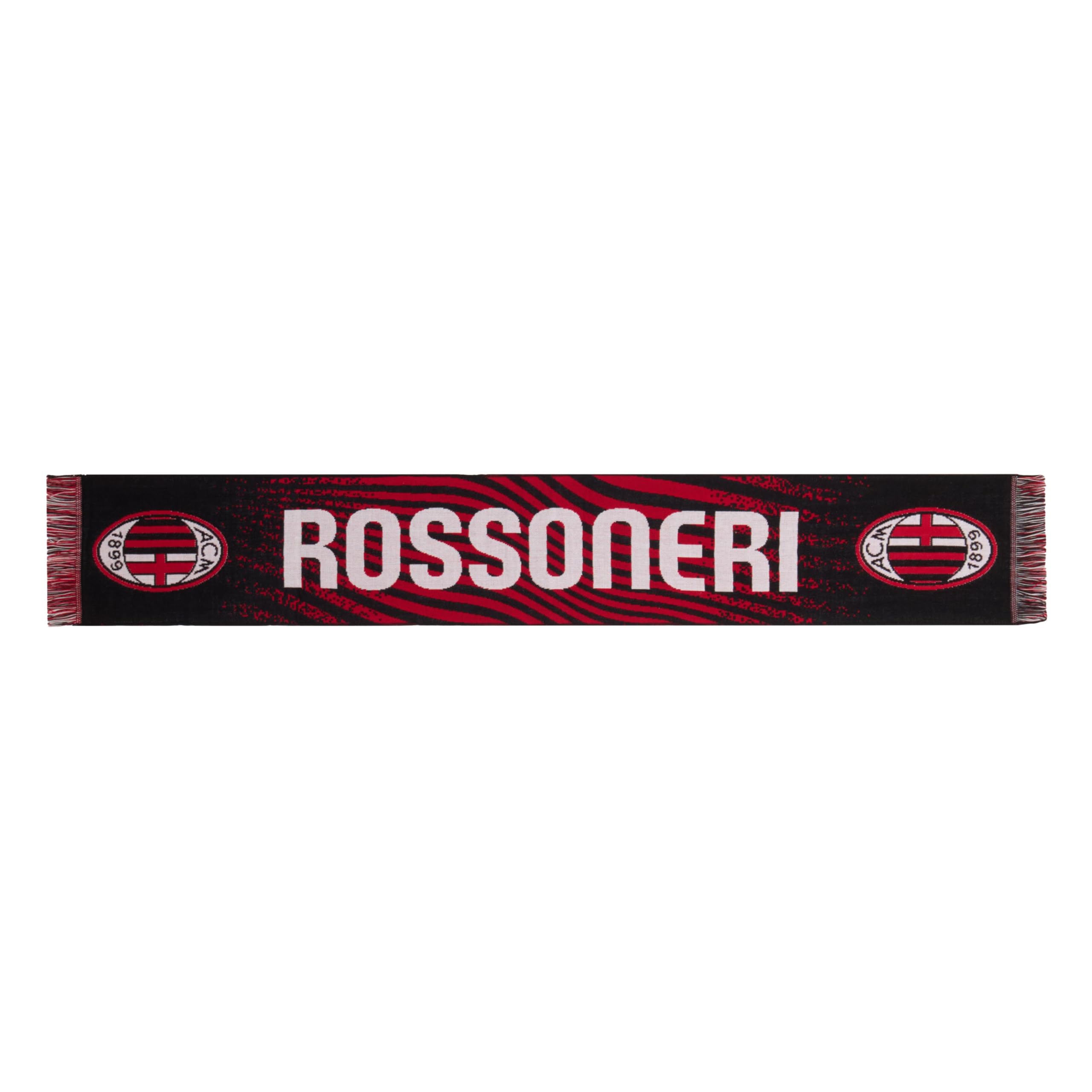 AC Milan Official Jacquard Scarf