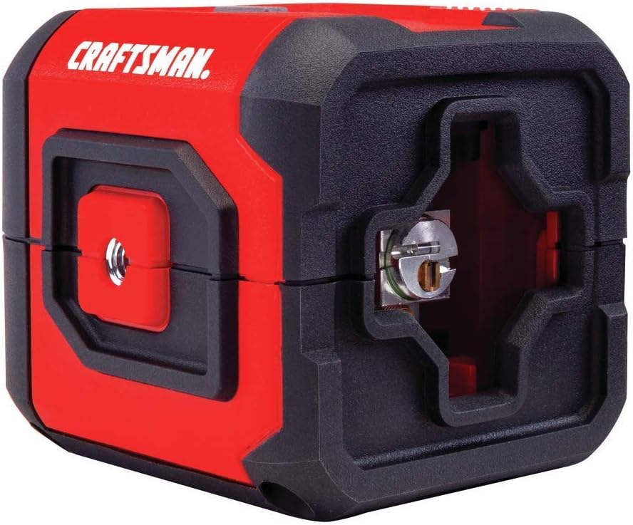 CRAFTSMAN Laser Level Tool, Green, Cross Line (CMHT77630) (Renewed