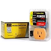 Voltage Protector, Surge Protector for Home Appliance, Voltage Brownout Outlet 110V 15A 2200 Watts