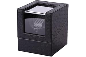 Aokeleilei Watch Winder for Automatic Watches Watch Box Automatic Winder Japanese Motor with Battery Option