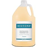 Biotone Revitalizing Massage Oil Unscented, 128 Ounces (1 Gallon)
