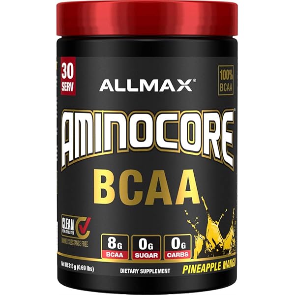 BCAA　88回分　924g ALLMAX Amazon.com: ALLMAX Nutrition AMINOCORE BCAA Powder, 8.18