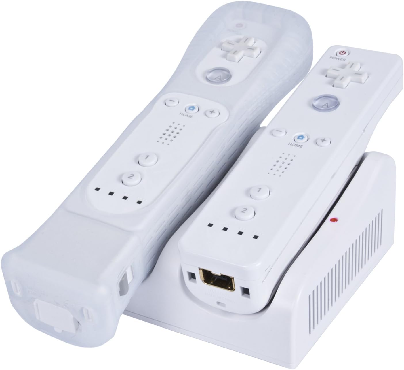 Wii Dual Induction Charge Station with 2 Rechargeable