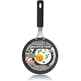 GRANITESTONE 2276 Egg Pan 5.5" inches Nonstick Novelty-Sized Eggpan with Rubber, Heat-Proof Handle As Seen On TV