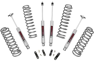 Rough Country 2.5" Lift Kit for 2007-2018 Jeep Wrangler JK | 2-Door - PERF678