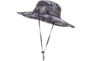 GIFTER UPF 50+ Sun Hat for Men & Women – Quick Dry, Lightweight, Breathable, Adjustable Wide Brim for Hiking, Fishing, Garden