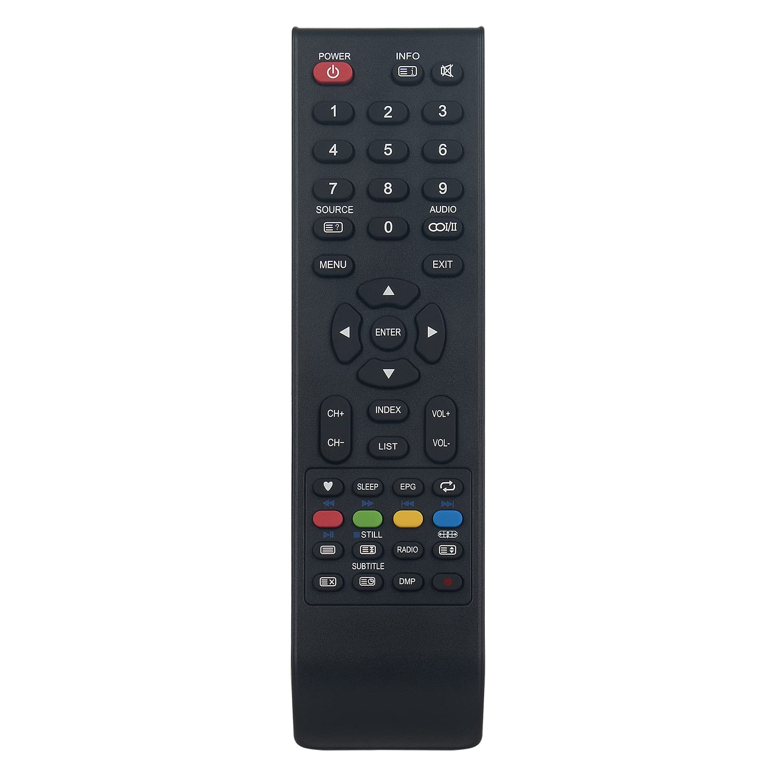 GCBLTV20A-C35 VINABTY Replace Remote Control Fit for Changhong TV LED32D2200H GCBLTV20A-C54 E32M650PV E42M650PV LED32C2100S LED32E2300H LED32E2200ST2