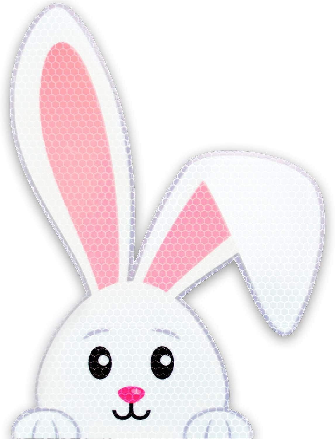 Amazon Com Bigtime Signs Peek A Boo Easter Bunny Reflective Magnet Car Decoration Funny Cute Rabbit 9 Inches Tall Spring Decor Holiday Automotive Magnetic Also For Refrigerator Or Mailbox Kitchen Dining