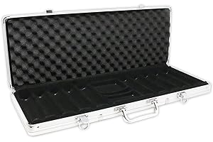 DA VINCI Aluminum 500 Chip Case