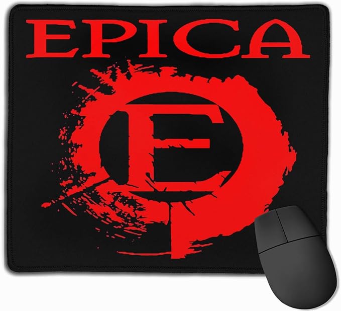 Epica Cool Gaming Mouse Pad with Stitched Edge, NonSlip