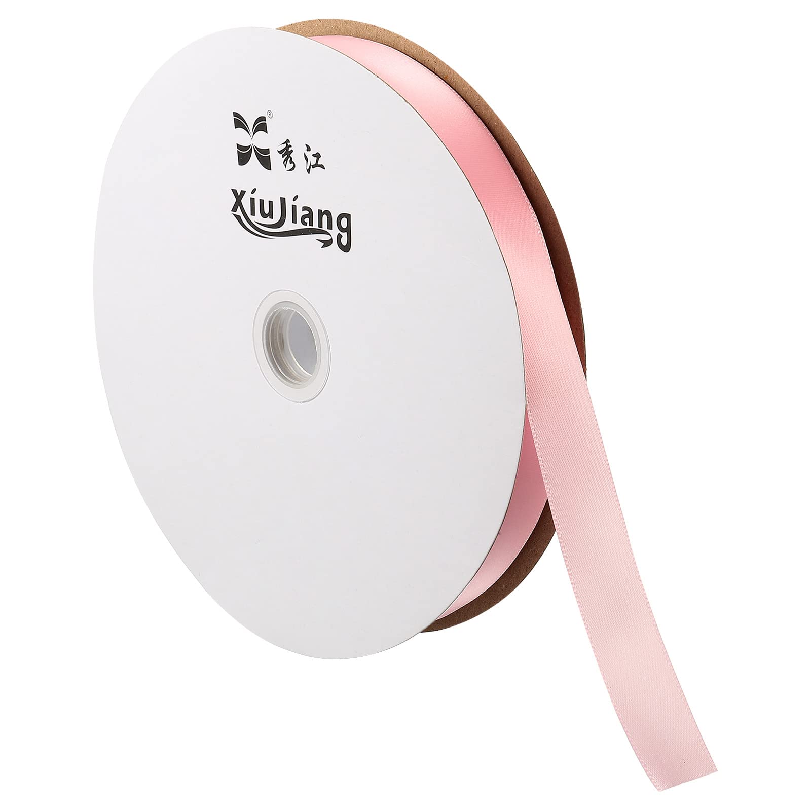 PATIKIL 0.79 Inch Wide 100 Yards Satin Ribbon, Solid Crafts Roll for Party Home DIY Wrapping Decoration Lavender