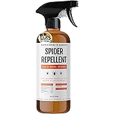 Kate's Home & Garden Spider Repellent Indoor. All Natural Peppermint Oil Spray for Spiders & Outdoor (16oz, Non Toxic Pesticide & Insecticide, Pet Safe)