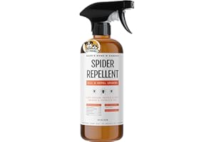 Kate's Home & Garden Spider Repellent Indoor. All Natural Peppermint Oil Spray for Spiders & Outdoor (16oz, Non Toxic Pesticide & Insecticide, Pet Safe)