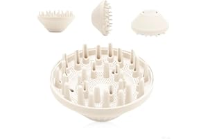 SEICHYGO 360° Rotating Diffuser Attachment Nozzle Compatible with Laifen SE Lite（NOT SE Styling Tool, Hair Smoothing Dryer Blower Accessories for Laifen SE Lite, Milk Tea