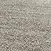 SAFAVIEH Milan Shag Collection Area Rug - 7' Square, Grey, Solid Design, Non-Shedding & Easy Care, 2-inch Thick Ideal for High Traffic Areas in Living Room, Bedroom (SG180-8080)