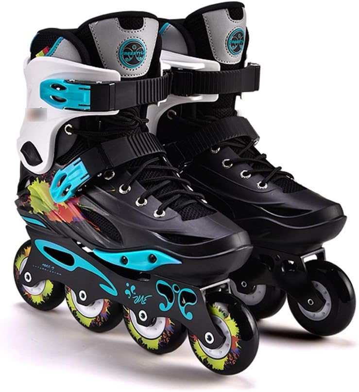 Roller Skates Skating Shoes Inline Skates Professional Skates Children's Adult Skates Beginners Roller Shoes (Color : B, Size : M)