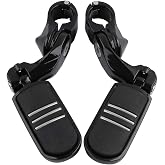 1.25 Inch Footpegs For Harley Davidson Short Angled Adjustable