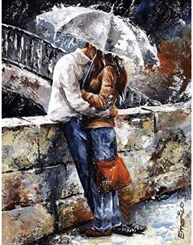UNIWOSOL 5D DIY Lover Cross Stitching Full Rhinestone Pasted Diamond Painting