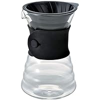 Hario V60 Drip Coffee Decanter, 700ml, Black