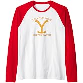 Yellowstone Dutton Ranch Raglan Baseball Tee
