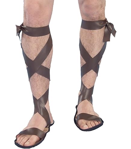 Handmade Hippie Leather Jesus Sandals - Toe Strap, Unisex (Men 5-13/Women 7-12), 100% Leather