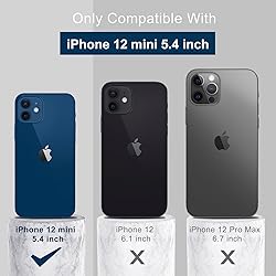 Goodon Designed for iPhone 12 Mini Case with Screen