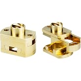 2-Pack Upgrade 2-in-1 Ender 3 Oldham Coupling Z axis 8mm Lead Screw Nut for CR10 S4 S5 Ender 3 Pro V2 Neo Series Ender-3 S1 Pro CR10S PRO 3D Printer (2)