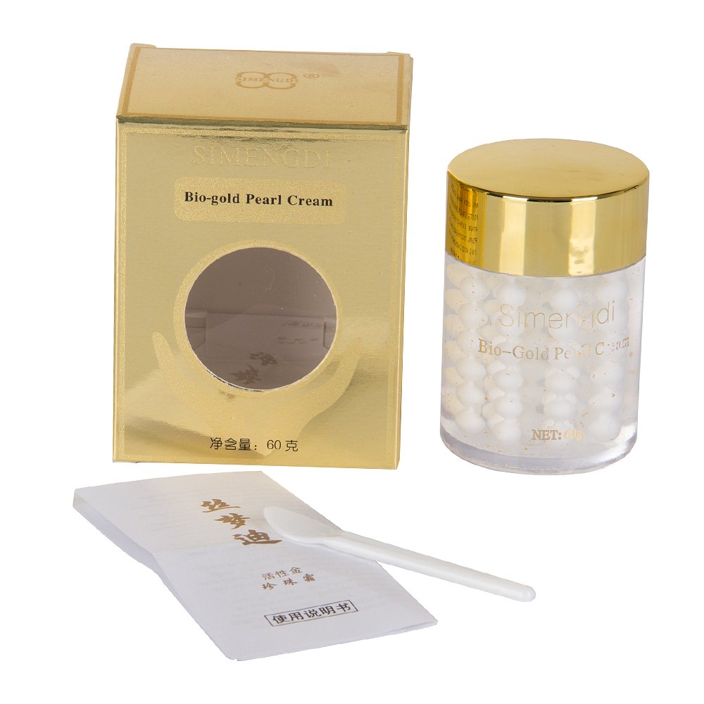 Simengdi Bio Gold Pearl Gel Golden Night Cream for Face Wrinkle