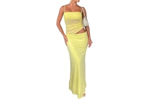 LYBIOGS Two Piece Skirt Set for Women - Summer Vacation Outfits Sleeveless Asymmetrical Mesh Tank Crop Top Maxi Long Skirts