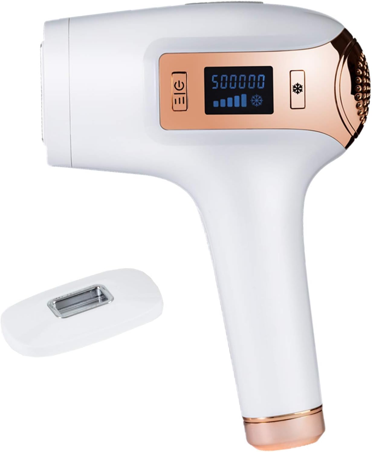 Uaike Hair Removal System, Permanent Hair Removal Device for Face and Body for Home Use,500,000 Flashes, with Ice Cooling Compress Functions, Hair Removal Epilator for Women and Men