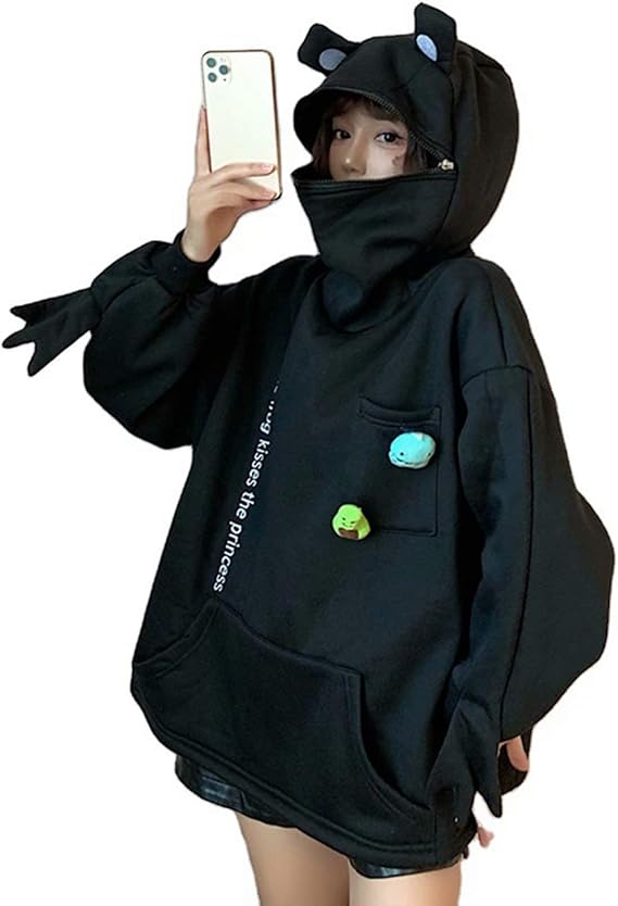 Kenyaw Frog Hoodie Women Frog Hoodie Sweatshirt Zip Up Hoodie Zipper