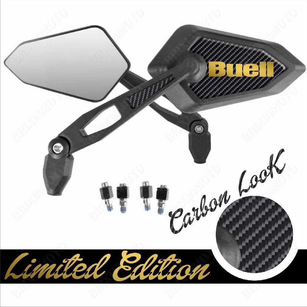 APPROVED MIRRORS STREET LIMITED GOLD LOGO BUELL ULYSSES XB9S XB12S X2 S1