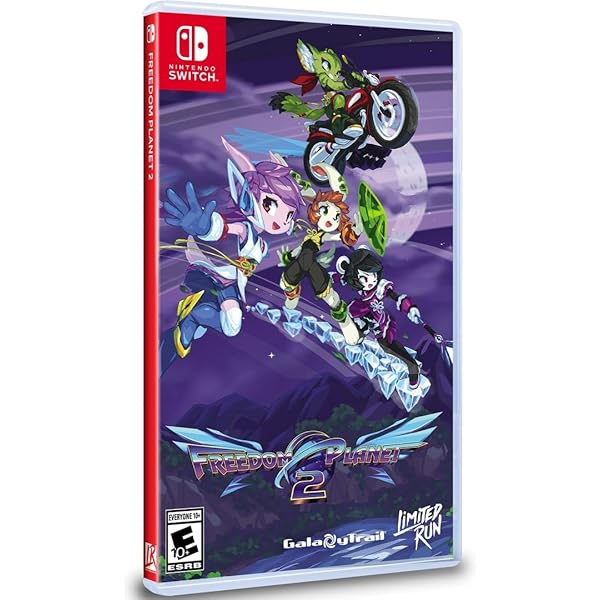 【新品】FREEDOM PLANET（フリーダムプラネット）【switch】 Freedom Planet (Switch Limited Run #35): 0819976022578