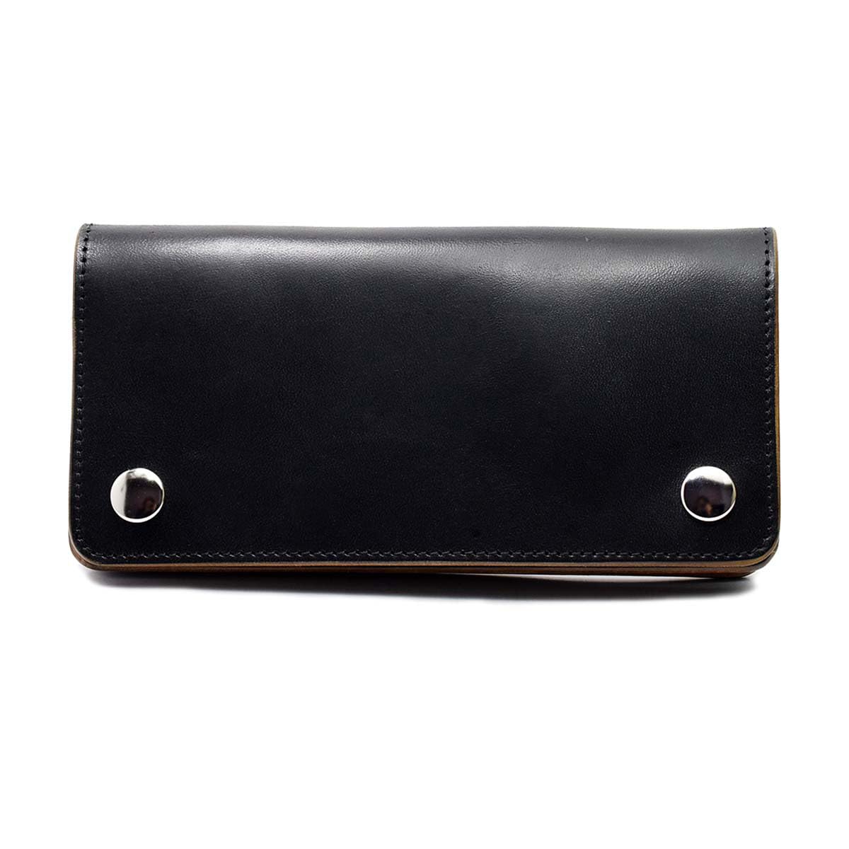 [インセプション] トラッカーウォレット 長財布 メンズ イタリアン ホースバット 馬革 IPW-07 ブラック ブラウン 日本製 ブランド アメカジ ロングウォレット 本革 財布 OPUS オーパス (ブラック)商品画像