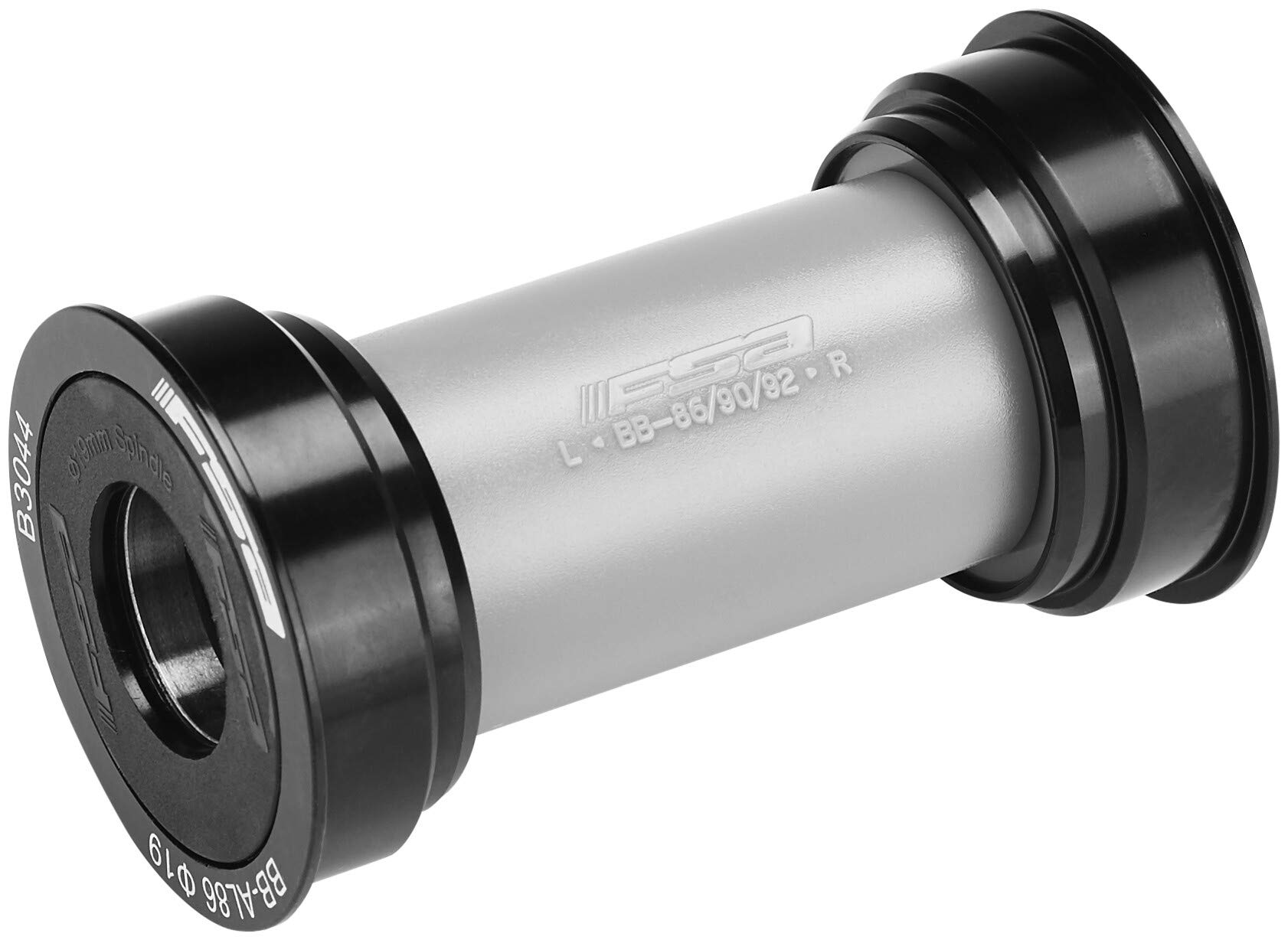 X-BIONIC Fsa BB86 Bearing Kit Custom Fits BB86 BB - Black, 19 mm