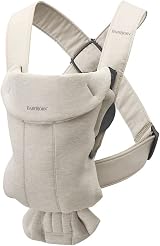 BabyBjörn Baby Carrier Mini 3D Jersey Light Beige Brand New view 7