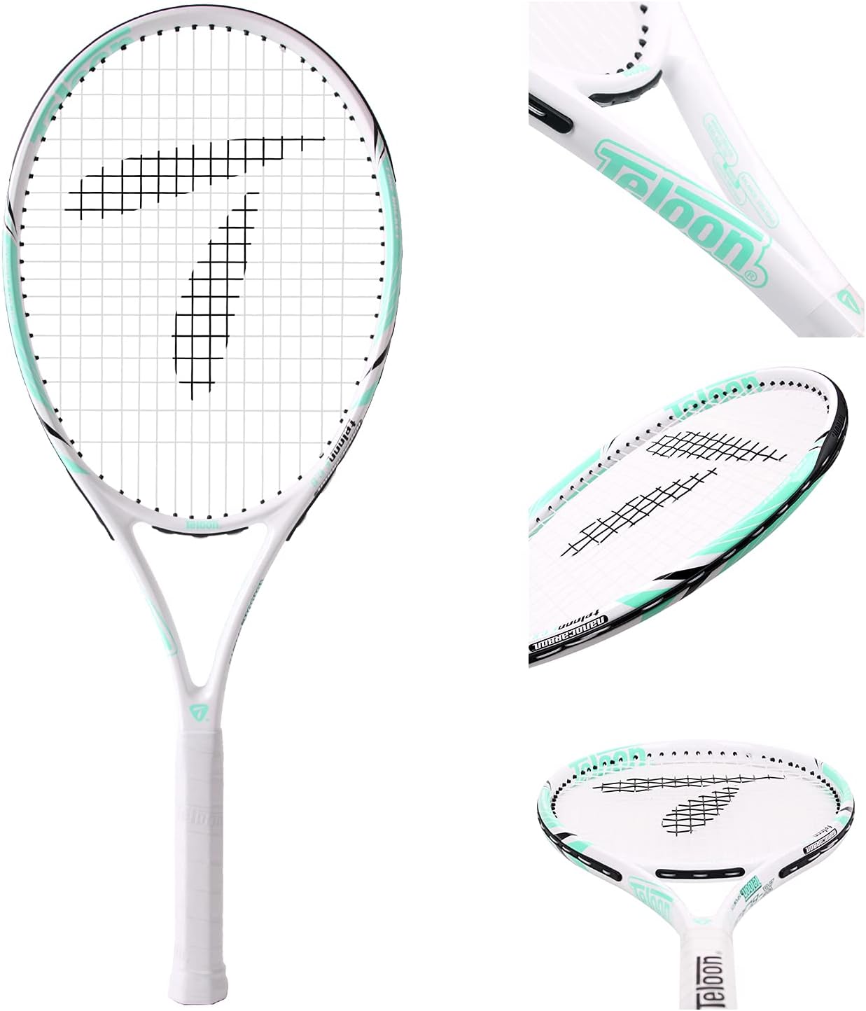 Teloon Adult Recreational Tennis Racket, 27 inch Professional Tennis Racquet for Adults Student Women and Men Rackets Training (Blade-V10) : Sports & Outdoors