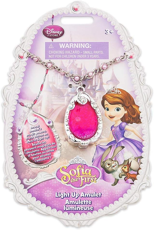 Sofia the First Lightup Amulet Disney Princess Necklace by Disney