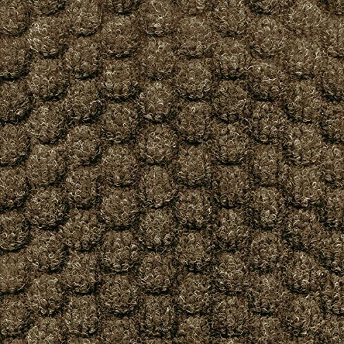 Aqua Trap Heavy Duty 3/8" Thickness Brown 4' x 8' Knob Pattern Entrance Mats