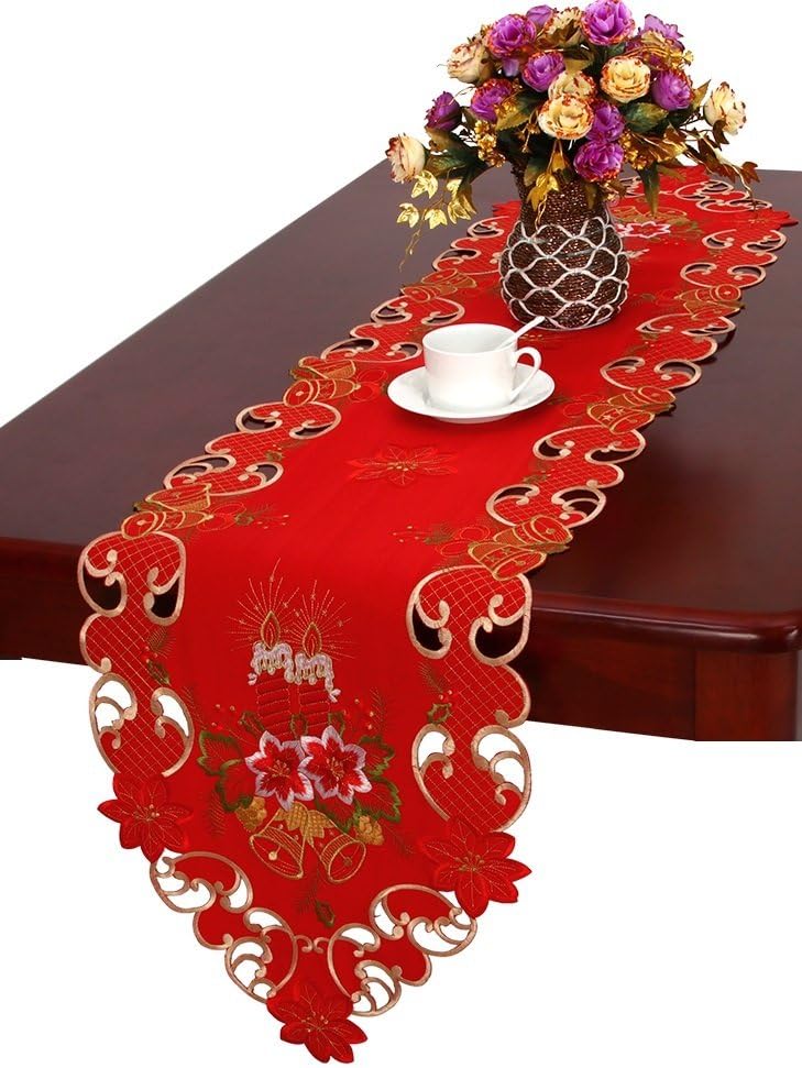 Best christmas 120 inches table runner
