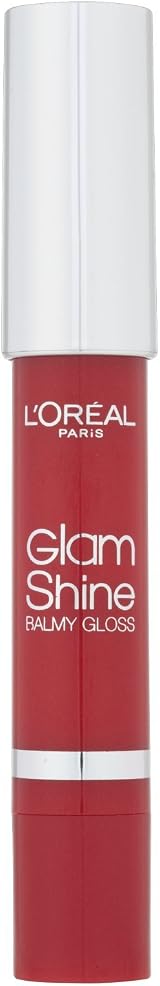 L'Oreal Paris Glam Shine Balmy Gloss 909 Mad for Pomegranate Lip Crayon view 4