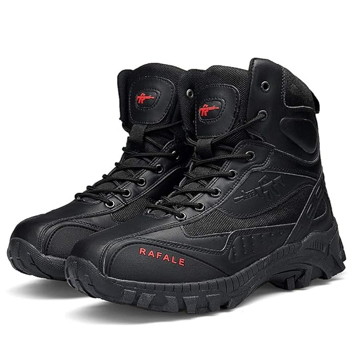 TPulling Herren Warm Gefütterte Winterschuhe Männer Militärstiefel militärstiefel Herren Military Boots Winterboots Herren Ta