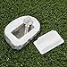 Bits and Pieces - Hide-A-Key Stone Safe Gadget - Fake Rock Spare Key Hider - Weather Resistant Yard Decorations - Decorative Garden Stones