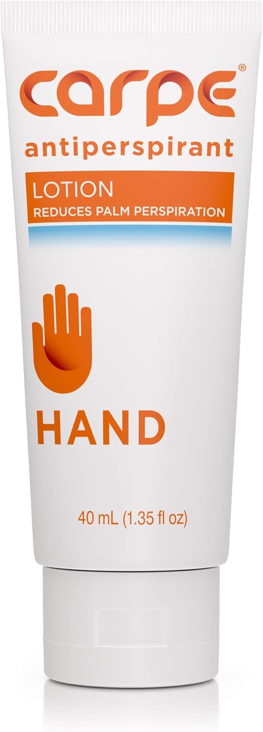 Carpe Antiperspirant Hand Lotion, A dermatologist-recommended, non-irritating, smooth lotion that helps stops hand sweat, Great for hyperhidrosis : Beauty
