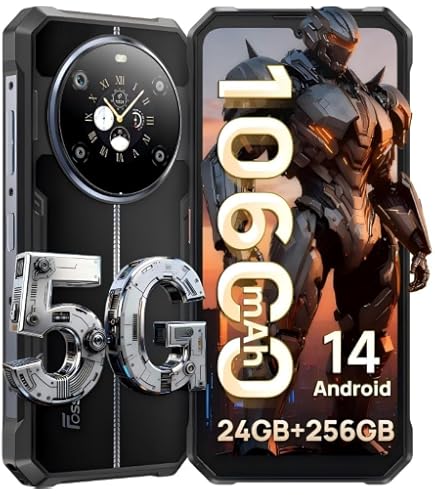 Amazon.com: FOSSIBOT F109S Rugged Smartphone Unlocked, 24GB+256GB