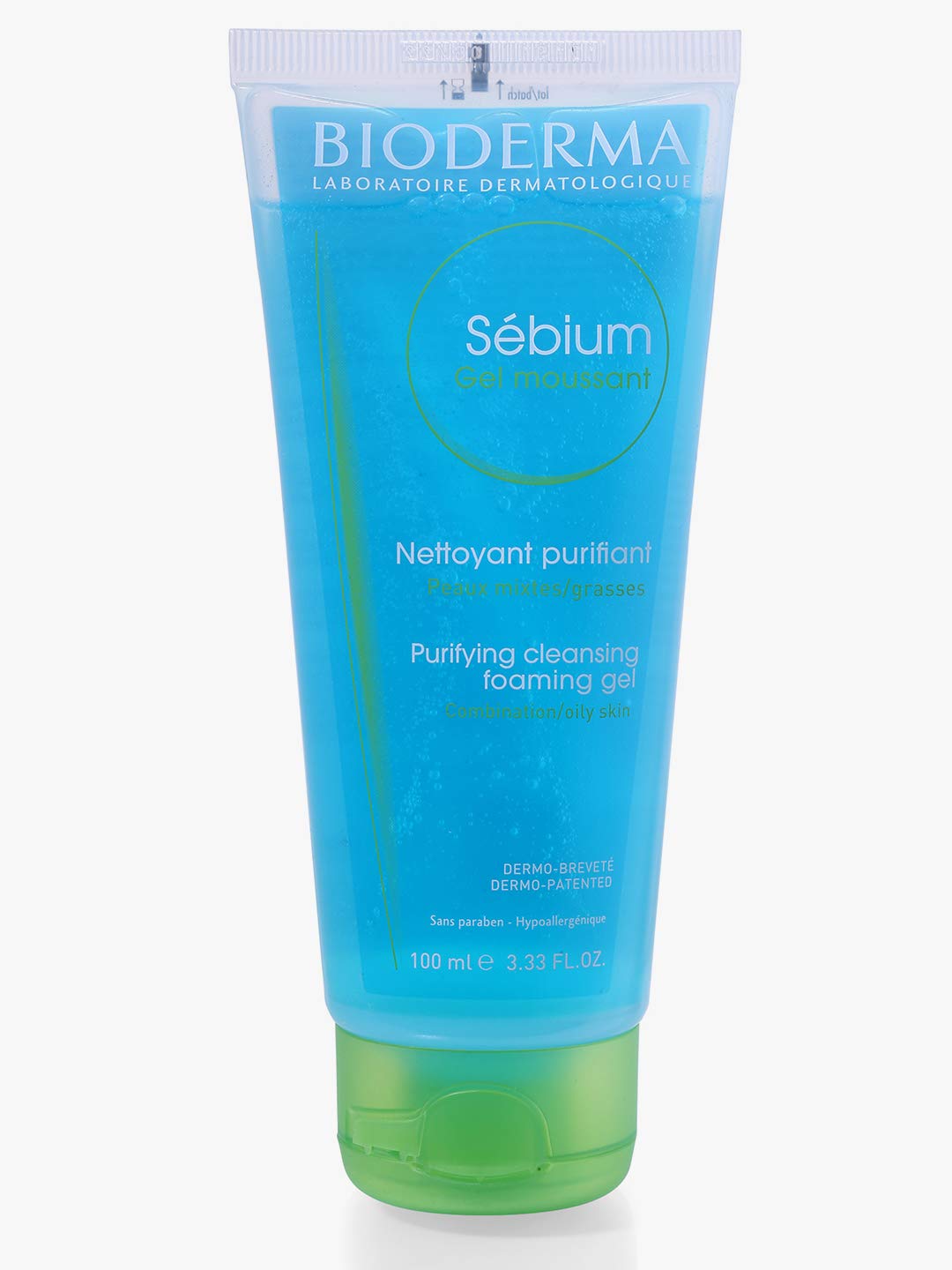 bioderma sebium foaming gel facial cleanser for combination to oily skin