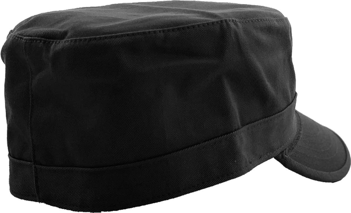 Cadet Army Cap Basic Everyday Military Style Hat (Now with STASH Pocket Version Available) at  Men’s Clothing store